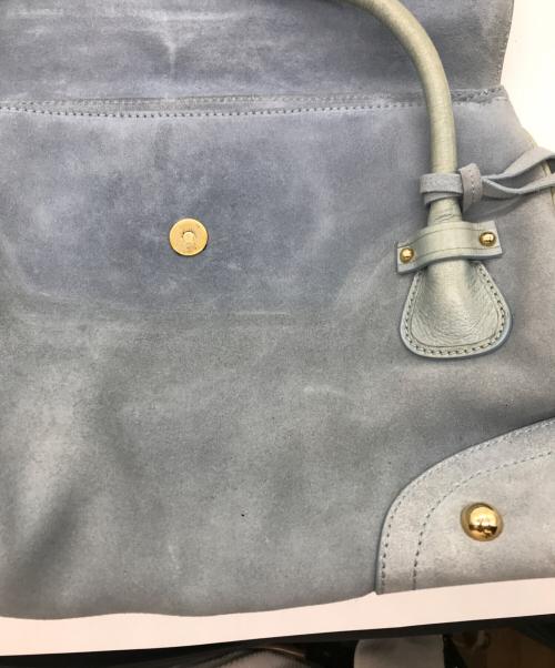 DOLCE & GABBANA（ドルチェ＆ガッバーナ）DOLCE & GABBANA (ドルチェ＆ガッバーナ) ハンドバッグ ブルーの古着・服飾アイテム