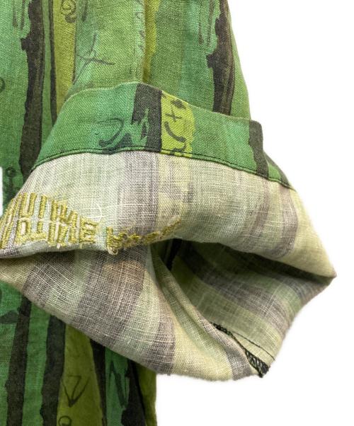 MARTINE ROSE（マーティン・ローズ）MARTINE ROSE (マーティン・ローズ) VACATION SHIRT グリーン サイズ:Sの古着・服飾アイテム