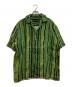 MARTINE ROSE（マーティン・ローズ）の古着「VACATION SHIRT」｜グリーン