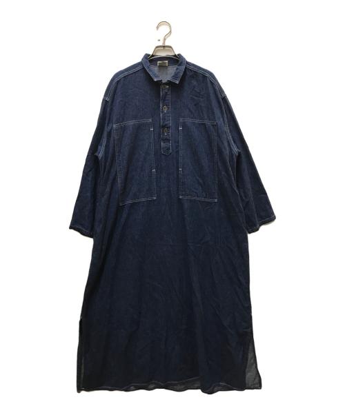 orSlow（オアスロウ）orSlow (オアスロウ) デニムワンピース インディゴ サイズ:FREEの古着・服飾アイテム