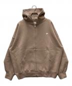 WE'RTHYワーシー）の古着「SWEAT HOODIE」｜ピンクベージュ