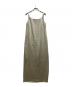 TODAYFUL（トゥデイフル）の古着「Squareneck Satin Dress」｜ベージュ