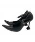 POOLDE (プールデ) Belted Horn Pumps ブラック サイズ:37：10000円