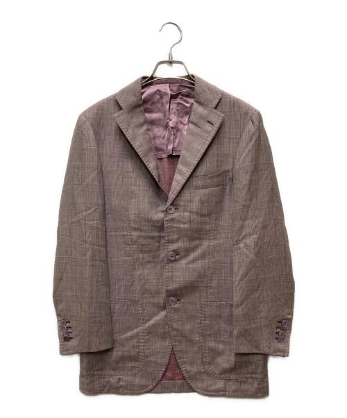 Brilla（ブリッラ）BRILLA (ブリッラ) 3Bジャケット パープル サイズ:44の古着・服飾アイテム