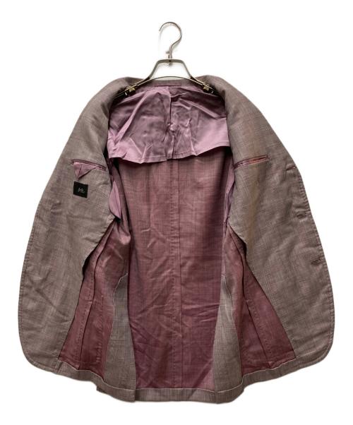 Brilla（ブリッラ）BRILLA (ブリッラ) 3Bジャケット パープル サイズ:44の古着・服飾アイテム