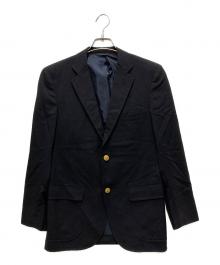BROOKS BROTHERS（ブルックスブラザーズ）の古着「3B金釦紺ブレザー」｜ネイビー