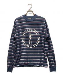 Hysteric Glamour（ヒステリックグラマー）の古着「ボーダーTシャツ」｜レッド×ネイビー
