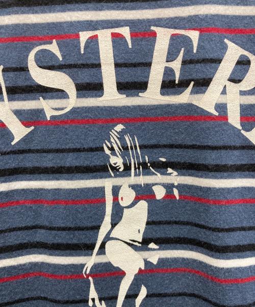 Hysteric Glamour（ヒステリックグラマー）Hysteric Glamour (ヒステリックグラマー) ボーダーTシャツ レッド×ネイビー サイズ:Ｓの古着・服飾アイテム