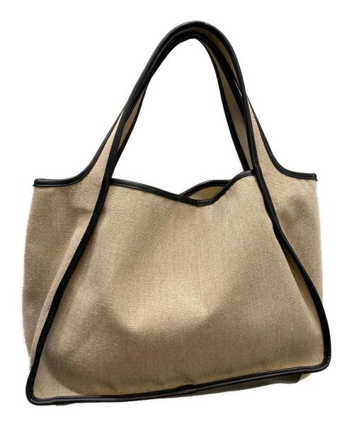 STELLA McCARTNEY（ステラマッカートニー）STELLA McCARTNEY (ステラマッカートニー) ロゴトートバッグ ベージュの古着・服飾アイテム