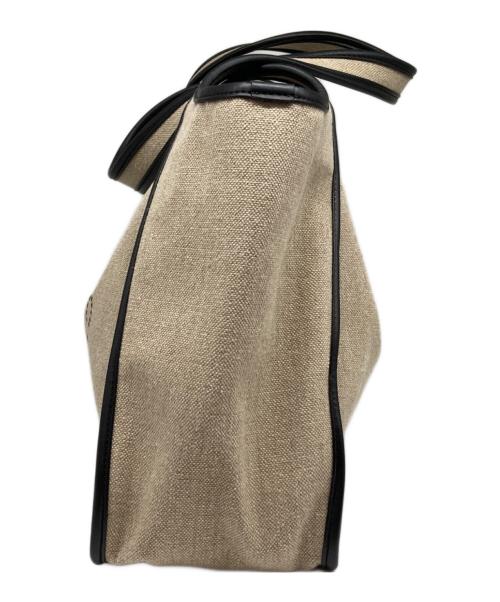 STELLA McCARTNEY（ステラマッカートニー）STELLA McCARTNEY (ステラマッカートニー) ロゴトートバッグ ベージュの古着・服飾アイテム