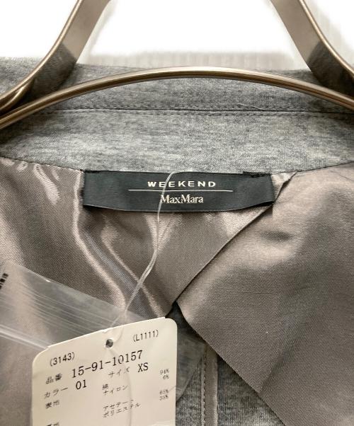 WEEKEND Max Mara（ウィークエンド マックスマーラ）Weekend Max Mara (ウィークエンド マックスマーラ) 2Bジャケット グレー サイズ:XSの古着・服飾アイテム