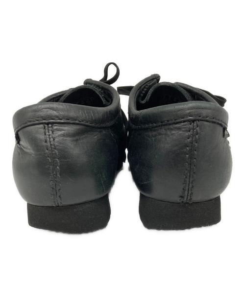 CLARKS（クラークス）CLARKS (クラークス) レザーワラビー ブラック サイズ:26.5の古着・服飾アイテム