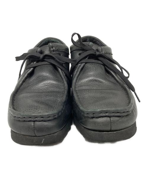 CLARKS（クラークス）CLARKS (クラークス) レザーワラビー ブラック サイズ:26.5の古着・服飾アイテム