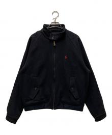 POLO RALPH LAUREN（ポロ・ラルフローレン）の古着「90s ウールハリントンジャケット（G9型）」｜ブラック