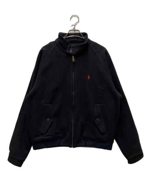 POLO RALPH LAUREN（ポロ・ラルフローレン）POLO RALPH LAUREN (ポロ・ラルフローレン) 90s ウールハリントンジャケット（G9型） ブラック サイズ:Mの古着・服飾アイテム