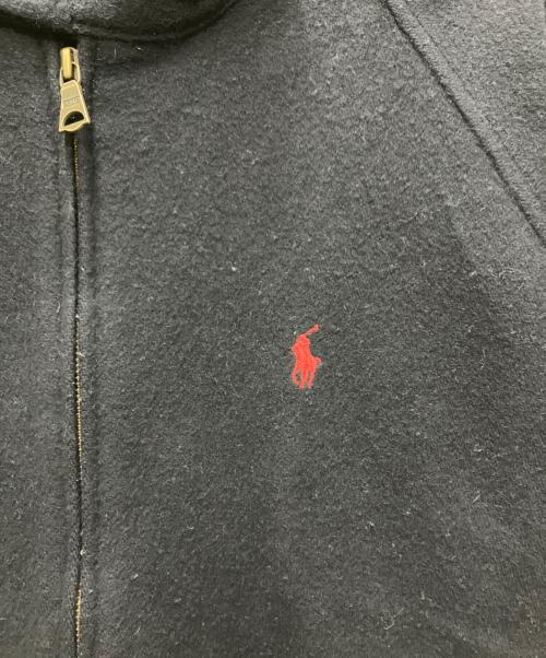 POLO RALPH LAUREN（ポロ・ラルフローレン）POLO RALPH LAUREN (ポロ・ラルフローレン) 90s ウールハリントンジャケット（G9型） ブラック サイズ:Mの古着・服飾アイテム