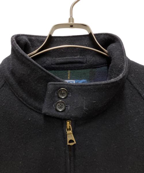 POLO RALPH LAUREN（ポロ・ラルフローレン）POLO RALPH LAUREN (ポロ・ラルフローレン) 90s ウールハリントンジャケット（G9型） ブラック サイズ:Mの古着・服飾アイテム