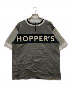 HOPPER'S BRUNCHホッパーズブランチ）の古着「CYCLING TEE」｜グレー