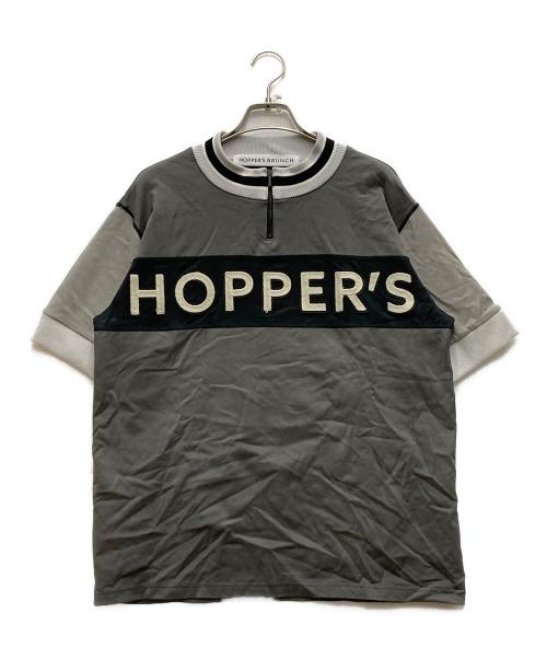 HOPPER'S BRUNCH（ホッパーズブランチ）HOPPER'S BRUNCH (ホッパーズブランチ) CYCLING TEE グレー サイズ:1の古着・服飾アイテム