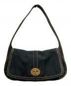 COACHコーチ）の古着「ワンショルダーバッグ」｜ブラック