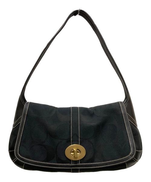 COACH（コーチ）COACH (コーチ) ワンショルダーバッグ ブラックの古着・服飾アイテム