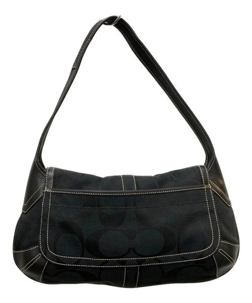 COACH（コーチ）COACH (コーチ) ワンショルダーバッグ ブラックの古着・服飾アイテム