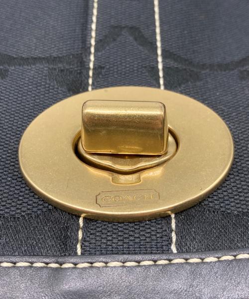 COACH（コーチ）COACH (コーチ) ワンショルダーバッグ ブラックの古着・服飾アイテム