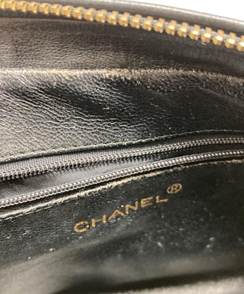 CHANEL（シャネル）CHANEL (シャネル) ヴィンテージチェーンショルダーバッグ ブラックの古着・服飾アイテム