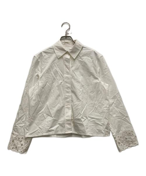 marimekko（マリメッコ）marimekko (マリメッコ) 長袖シャツ ホワイト サイズ:34の古着・服飾アイテム