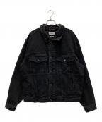 KITHキス）の古着「Centre Denim Jacket」｜ブラック