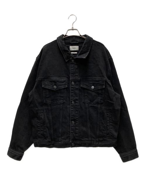 KITH（キス）KITH (キス) Centre Denim Jacket ブラック サイズ:Mの古着・服飾アイテム