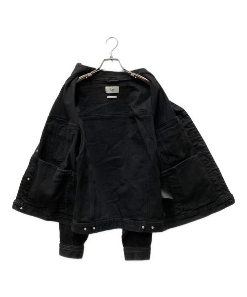 KITH（キス）KITH (キス) Centre Denim Jacket ブラック サイズ:Mの古着・服飾アイテム