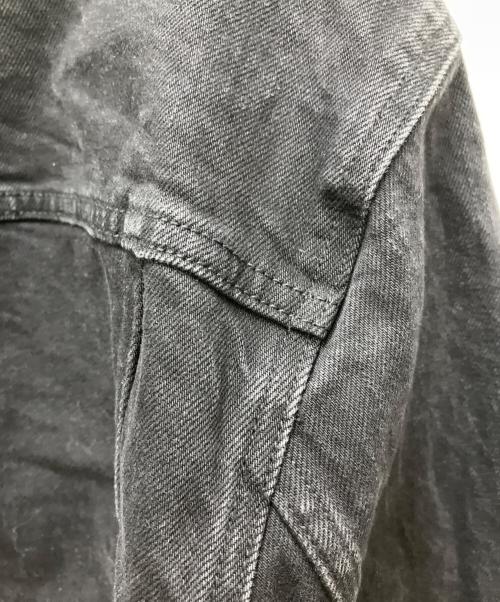 KITH（キス）KITH (キス) Centre Denim Jacket ブラック サイズ:Mの古着・服飾アイテム