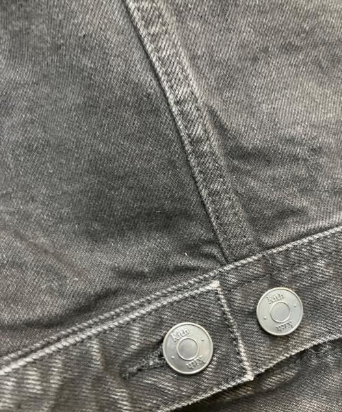 KITH（キス）KITH (キス) Centre Denim Jacket ブラック サイズ:Mの古着・服飾アイテム