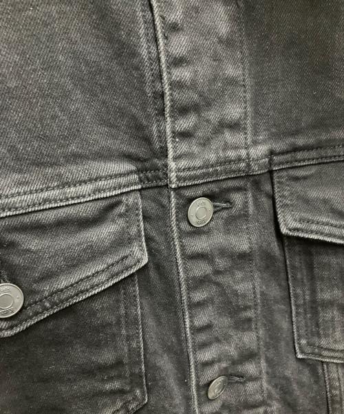 KITH（キス）KITH (キス) Centre Denim Jacket ブラック サイズ:Mの古着・服飾アイテム