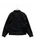 KITH (キス) Centre Denim Jacket ブラック サイズ:M：15000円