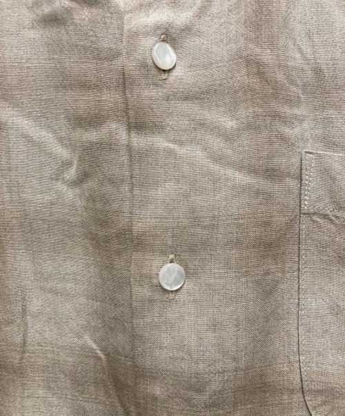 WACKO MARIA（ワコマリア）WACKO MARIA (ワコマリア) レーヨンオンブレシャツ ブラウン サイズ:Ｓの古着・服飾アイテム