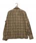 WACKO MARIA (ワコマリア) レーヨンオンブレシャツ ブラウン サイズ:Ｓ：16000円