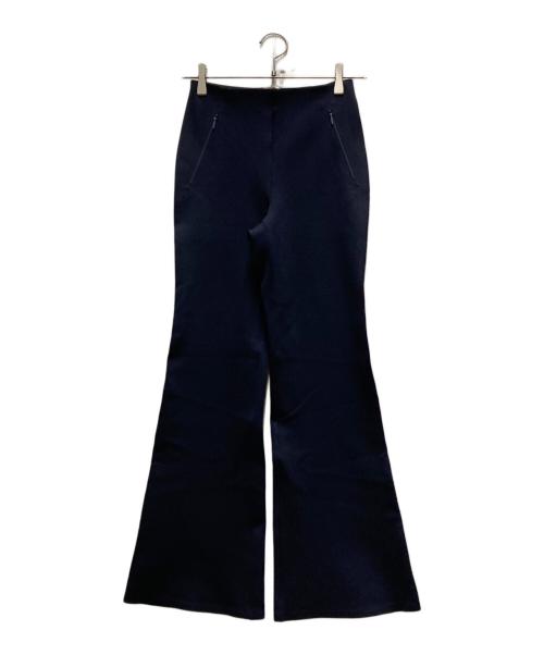 THE ROW（ザ ロウ）THE ROW (ザ ロウ) ストレッチフレアパンツ ネイビー サイズ:XSの古着・服飾アイテム