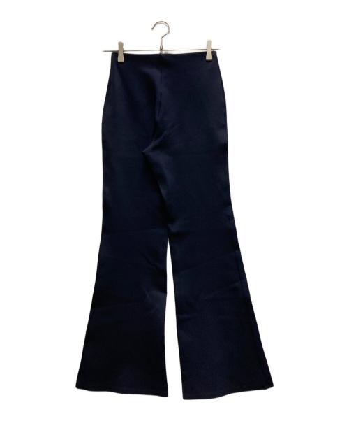 THE ROW（ザ ロウ）THE ROW (ザ ロウ) ストレッチフレアパンツ ネイビー サイズ:XSの古着・服飾アイテム
