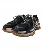 BALENCIAGAバレンシアガ）の古着「TRIPLE S ダッドスニーカー」｜ブラック