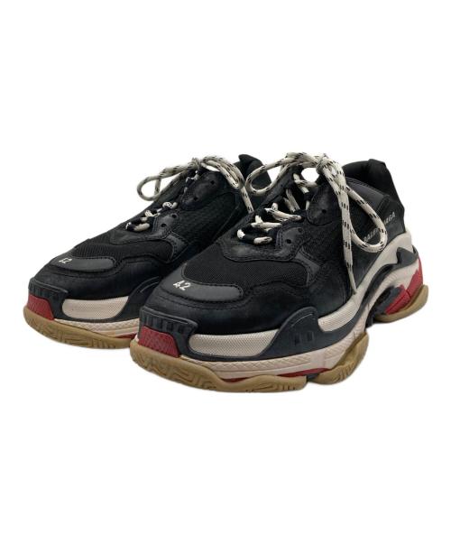 BALENCIAGA（バレンシアガ）BALENCIAGA (バレンシアガ) TRIPLE S ダッドスニーカー ブラック サイズ:US 9の古着・服飾アイテム
