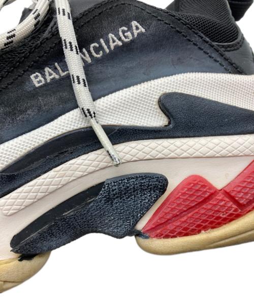 BALENCIAGA（バレンシアガ）BALENCIAGA (バレンシアガ) TRIPLE S ダッドスニーカー ブラック サイズ:US 9の古着・服飾アイテム
