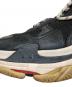 中古・古着 BALENCIAGA (バレンシアガ) TRIPLE S ダッドスニーカー ブラック サイズ:US 9：20000円
