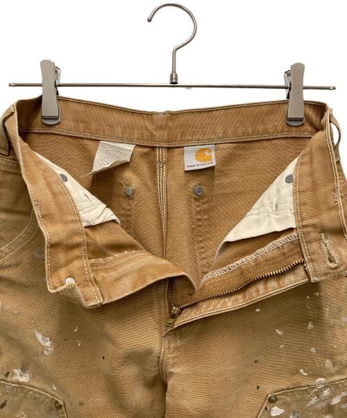 CarHartt（カーハート）CarHartt (カーハート) ダブルニーダックパンツ ベージュ サイズ:28の古着・服飾アイテム