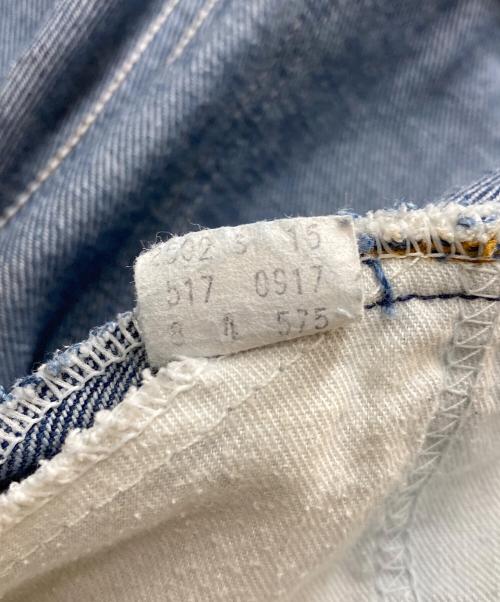 LEVI'S（リーバイス）LEVI'S (リーバイス) 80s 517デニムパンツ ブルー サイズ:34の古着・服飾アイテム