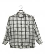 PACSパックス）の古着「SANDY SHIRTS」｜グレー×ホワイト