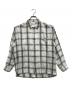 PACS（パックス）の古着「SANDY SHIRTS」｜グレー×ホワイト