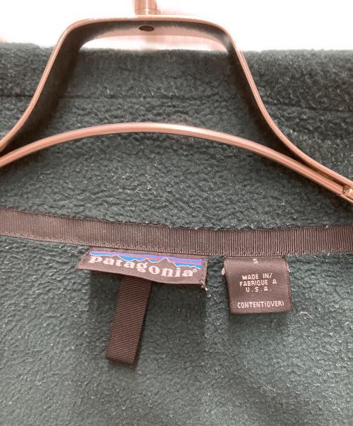 Patagonia（パタゴニア）Patagonia (パタゴニア) シンチラフリースジャケット グリーン サイズ:Sの古着・服飾アイテム