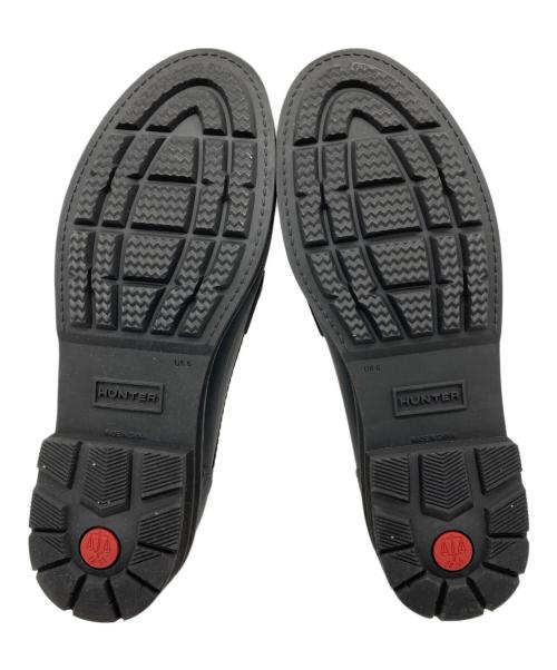 HUNTER（ハンター）HUNTER (ハンター) REFINED STITCH PENNY LOAFER ブラック サイズ:UK8の古着・服飾アイテム
